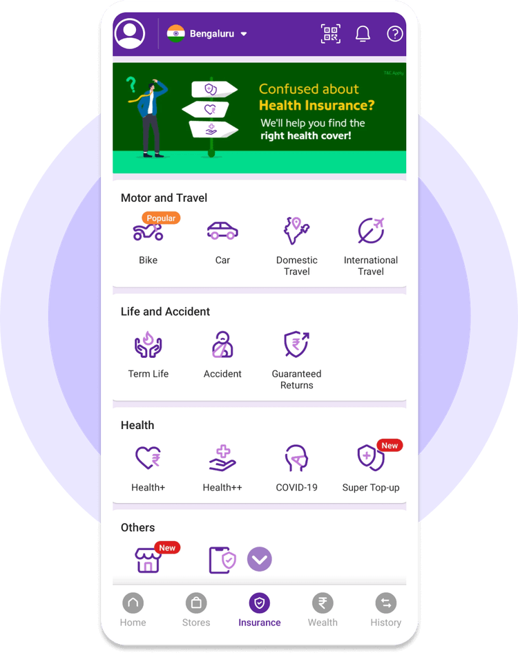 Motor Insurance Mobile Motor & Assets Insurance: Buy Insurance for Your Vehicle Online | PhonePe